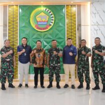 Danrem 031/Wira Bima Terima Silaturahmi Team PLN dan Rombongan.