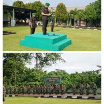 Upacara Hari Juang TNI AD Tahun 2024 Di Gelar Di Makodim 1312/Tld