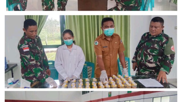 Penyuluhan (P4GN) Dan Tes Urine Digelar Di Aula Wiranusa Makodim/1312/Tld