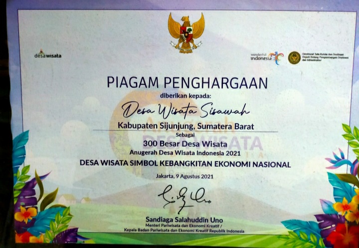 Keindahan Wisata Nagari Sisawah Tiada Tanding, Sayang nya Belum Terekspos Sepenuhnya, "Kami Butuh Investor