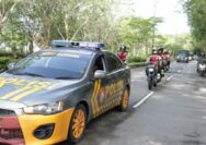 Ciptakan Situasi Aman dan Kondusif,Satgas Preventif OMP Polres Siak Lakukan Patroli Imbau Warga Jaga Kondusifitas Keamanan Pasca Pencoblosan