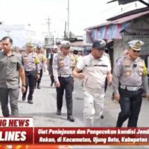 Dirlantas Polda Riau & PUPR Provinsi Riau Cek Kondisi Jembatan Sungai Rokan