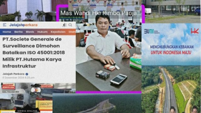 PT.Societe Generale de Surveillance Dimohon Batalkan ISO 45001:2018 Milik PT.Hutama Karya Infrastruktur