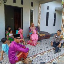 Polsek Sungai Apit Gelar Sambang Warga sebagai Upaya Cooling System Pasca Pilkada