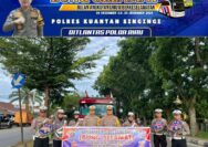 Satlantas Polres Kuansing Sosialisasikan Program “Bung Selamat” Untuk Keselamatan Berkendara