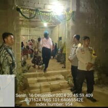 Polsek Pangean Amankan Perayaan Ibadah Natal 2024 di Gereja GBIS Desa Sunfai Langsat