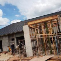Perusahaan "Asing" Pembangunan Kantor Dinas Pendidikan Limapuluh Kota Diduga Tanpa K3, Pengawas, Ahli K3 Serta Minus Pembinaan