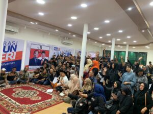 Kawal Kemenangan, Relawan 05 (Aman) Pekat-Ib Kota Pekanbaru Bantah Tuduhan Kecurangan Hasil Konsolidasi Dari Tim 4 Calon, Indonesia Adalah Negara Hukum.