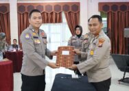Polres Kuansing Sosialisasi Dipa RKA-K/L, Penandatanganan Pakta Integritas, dan Penyerahan Rendisgar T.A 2025