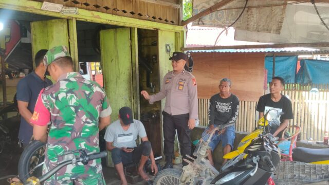 Polsek Cerenti Patroli Sinergitas TNI-Polri dan DDS Dalam Rangka Cooling System Pasca Pilkada 2024