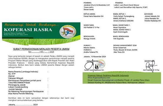 Program Unggulan Pemerintah Makan Bergizi Gratis (MBG) Melibatkan Kerjasama Badan Gizi Nasional Dan Kementerian Koperasi Dalam Upaya Memperdayakan UMKM Tempatan
