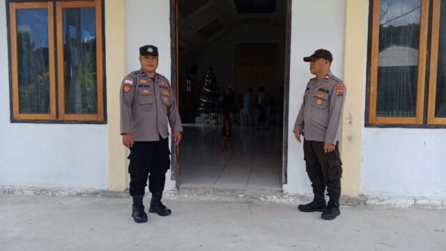 Polsek Kabaruan Laksanakan Patroli Presisi Ciptakan Situasi Aman Bagi Warga Pulau Kabaruan