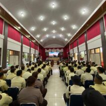 Peringati HUT Satpam Ke-44 , Polres Siak Gelar Tasyakkuran dan Donor Darah