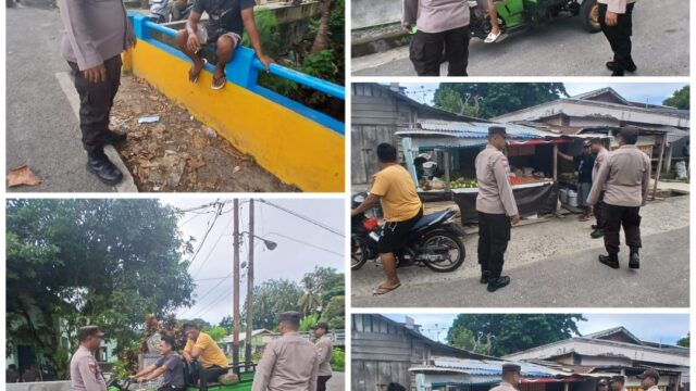 Pelayanan Prima Polsek Kabaruan IPDA Andika Amisi Gelar Patroli KRYD Dengan Melibatkan 5 Personel 
