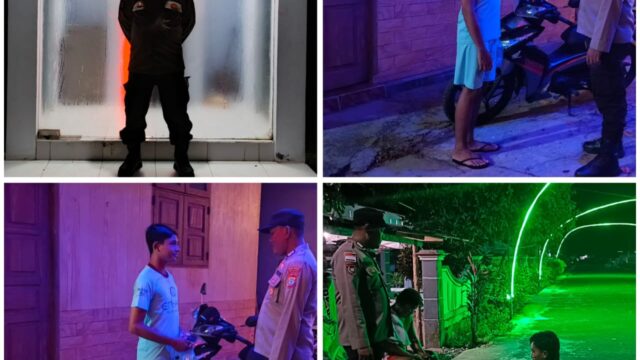 Cegah Gangguan Kamtibmas, Polsek Nanusa Gelar Patroli Presisi Diwilayah Perbatasan Dan Tempat Objek Vital