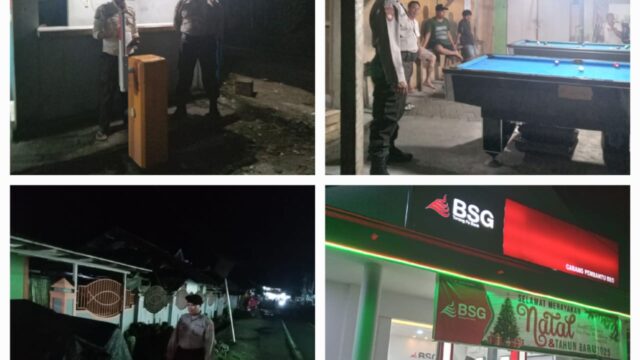 Diwilayah Hukumnya, Polsek Beo Patroli Presisi Cega Gangguan Kamtibmas Di Beberapa Tempat