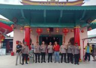 Kapolresta Jambi Bersama PJU Kunjungan Ke Beberapa Tempat Peribadatan Umat Budha Perayaan Imlek 2576 ,Pastikan Situasi Kamtibmas 
