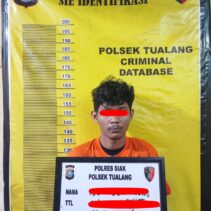 Tim Opsnal Polsek Tualang Amankan Pelaku Penggelapan Sepeda Motor.