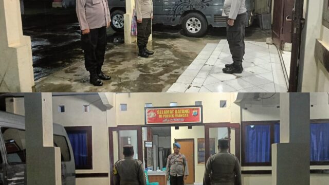 Cipkon Malming Polsek Miangas Gelar Patroli Blue Light Cipkon Malam MINGGU Dengan Motto SAPA PORODISA (SANGKUDIMAN SU PARAMAYAN) Serta Beberapa Personel