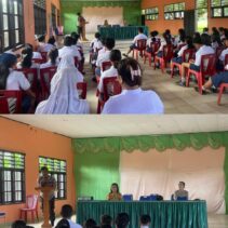 Polsek Beo Sosialisasikan Penerimaan Peserta Didik Baru SMA Kemala Taruna Bhayangkara Tahun Ajaran 2025/2026 Di SMP N 1 Beo