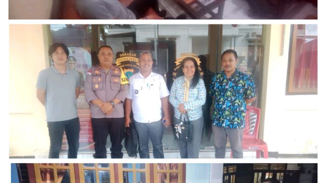 Pelemparan Batu Ke PLTD Tarun Oleh Massa, Polres Talaud Melalui Polsek Melonguane Gerak Cepat Lakukan Mediasi Bersama Pihak PLN Melonguane Dengan Kades Tarun Dan Kades Tarun Selatan