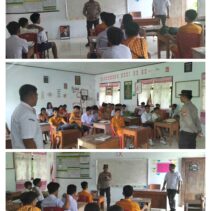 Polsek Essang, IPDA Pance Wee Sosialisasikan Penerimaan Siswa Baru SMA Kemala Taruna Bhayangkara T. A 2025/2026 Di SMP Advent Ambia Essang Selatan 
