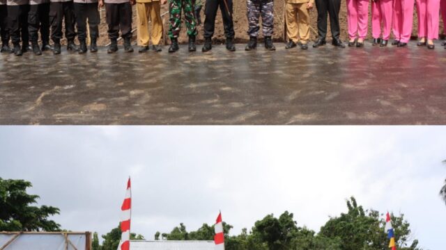 Wujudkan Ketahanan Pangan Nasional,Kapolres Talaud Bersama Forkopimda Tanam Jagung Di Desa Abela Dan Desa Tarun Selatan