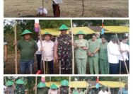 Kodim 1312/Tld Dan Stekholder Terkait Laksanakan Tanam Padi Ladang Serentak Se-Talaud