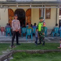Polsek Lirung Bersama Koramil Patroli Ke Sejumlah Tempat Ibadah Guna Berikan Rasa Aman Bagi Warga Saat Beribadah