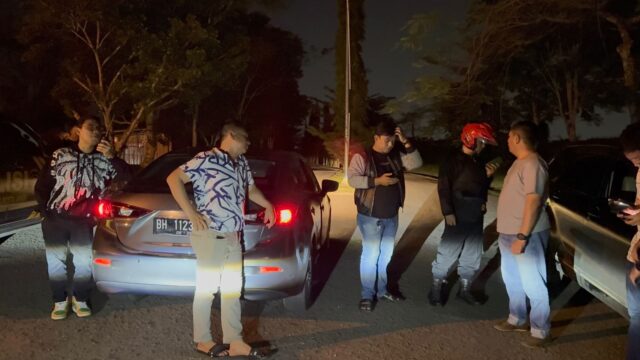 Kapolresta Jambi Pimpin Patroli Rutin secara mobile di Wilayah Hukum Polresta Jambi.