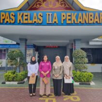 Jadikan Klinik Pratama Lapas Pekanbaru Faskes Tingkat Pertama, Lapas Pekanbaru terima Kunjungan Tim Survey BPJS dan Dinas Kesehatan Kota Pekanbaru