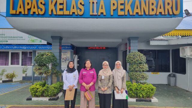 Jadikan Klinik Pratama Lapas Pekanbaru Faskes Tingkat Pertama, Lapas Pekanbaru terima Kunjungan Tim Survey BPJS dan Dinas Kesehatan Kota Pekanbaru