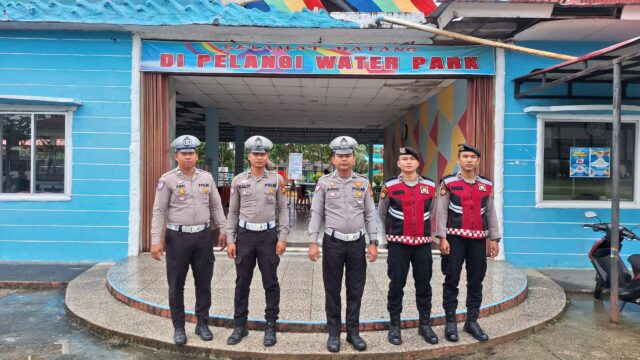 Polres Kuansing Patroli Kegiatan Rutin Yang Ditingkatkan (KRYD) Guna Mengantisipasi Terjadinya Gangguan Kamtibmas 