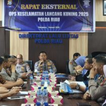 MULAI TANGGAL 10 FEBRUARI POLDA RIAU GELAR OPERASI KESELAMATAN LANCANG KUNING 2025