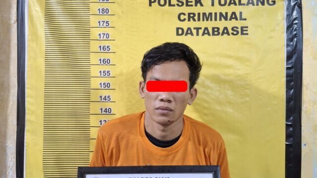 Tim Opsnal Polsek Tualang Tangkap 2 Kurir Sabu. Pelaku Merupakan Residivis.*