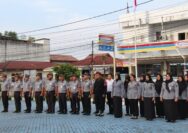 Apel Pagi, Pemimpin Apel Himbau Untuk Jaga Kekompakan Dan Kedidisiplin Dalam Bertugas