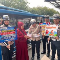 Hari Ke dua Operasi Keselamatan Lancang Kuning 2025 Dirlantas Polda Riau Gencar Melaksanakan Kegiatan Edukasi