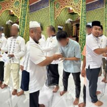 Puncak Peringatan Maulid Nabi Muhammad SAW di Lapas Kelas IIA Pekanbaru Penuh Khidmat