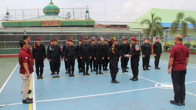 Perkuat Tusi Pengamanan, Kalapas Pimpin Apel Serah Terima Regu Pengamanan