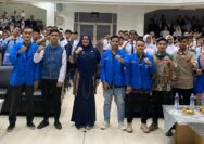 Rizki Ahmad Pauzi Selaku Ketua Cabang PMII Se Pekanbaru Membuat pelatihan kepemimpinan bagi Pengurus OSIS SMP se-Pekanbaru.