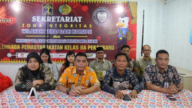 Semangat Sambut HBP ke-61, Lapas Pekanbaru Ikuti Sosialiasi Kegiatan HBP 