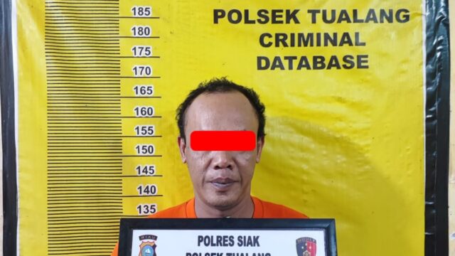 Penadah Barang Hasil Pembelian Berupa 5 Tabung Oksigen Pemotong Milik PT IKPP Berhasil Diamankan Polsek Tualang