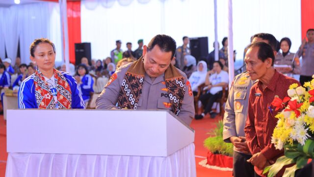 Resmikan Irigasi di Kulonprogo, Kapolri Dorong Pertumbuhan Ekonomi dan Ketahanan Pangan