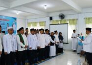 Buya H. Irwan Suanto Lc didampingi Buya H. Nazri. S.Th.I Pimpin PC PERTI Pekanbaru