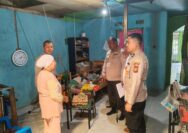 Polsek Tualang Salurkan Bantuan Sembako kepada Warga Sakit, Bentuk Kepedulian Polri terhadap Masyarakat