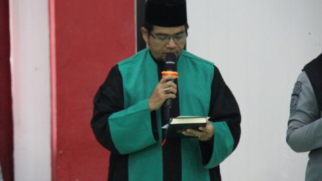 Sah, 1 Petugas Lapas Pekanbaru Resmi Dilantik Jadi PNS