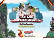 Hari Jadi Kabupaten Sijunjung Sumbar, Mendapatkan Ucapan Selamat Mengalir Dari Berbagai Kalangan