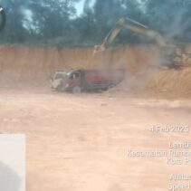 APH Rumbai Bungkam dan Tak Berkutik dalam Menertibkan Galian C Ilegal Di Okura 