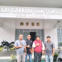 AJPLH Resmi Laporkan Dugaan Ilegal Logging ke Balai GAKKUM LHK Sumatera 