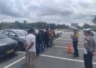 Satuan Lalu Lintas (Satlantas) Polres Siak menggelar coaching clinic Safety Riding